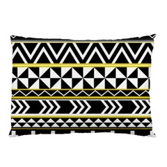 Black Bohemian Pillow Case (two Sides) by Brittlevirginclothing