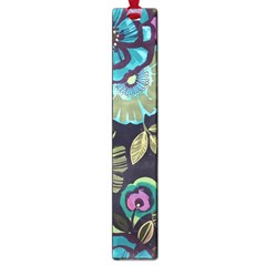 Dark Lila Flower Large Book Marks by Brittlevirginclothing