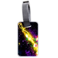 Galaxy Deep Space Space Universe Stars Nebula Luggage Tags (two Sides) by Amaryn4rt