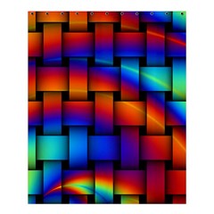 Rainbow Weaving Pattern Shower Curtain 60  X 72  (medium)  by Amaryn4rt