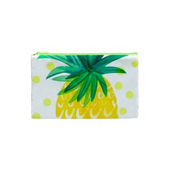 Cute Pineapple Cosmetic Bag (xs) by Brittlevirginclothing