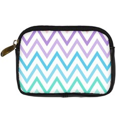 Colorful Wavy Lines Digital Camera Cases by Brittlevirginclothing