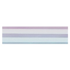 Colorful Vertical Lines Satin Scarf (oblong)