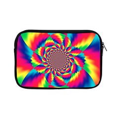Colorful Psychedelic Art Background Apple Ipad Mini Zipper Cases by Amaryn4rt