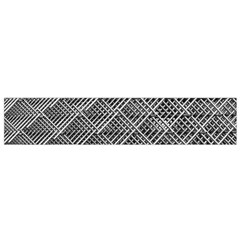 Grid Wire Mesh Stainless Rods Rods Raster Flano Scarf (small) by Amaryn4rt