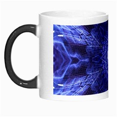 Tech Neon And Glow Backgrounds Psychedelic Art Morph Mugs by Amaryn4rt