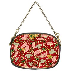 Pizza Pattern Chain Purses (two Sides)  by Valentinaart