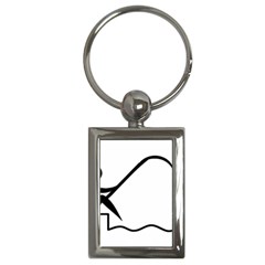 Angling Pictogram Key Chains (rectangle)  by abbeyz71
