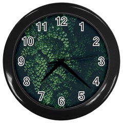 Abstract Art Background Biology Wall Clocks (black) by Amaryn4rt