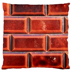 Portugal Ceramic Tiles Wall Large Cushion Case (one Side) by Amaryn4rt