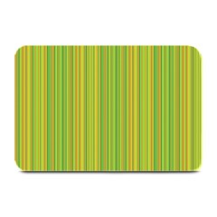 Green Lines Plate Mats by Valentinaart