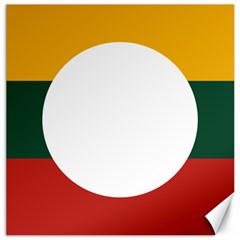 Flag Of Myanmar Shan State Canvas 20  X 20   by abbeyz71