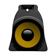 Audio Loadspeaker Activ Bell Ornament (two Sides) by Nexatart