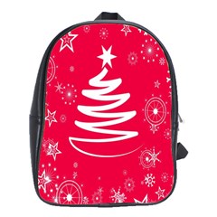 Christmas Tree School Bags(large)  by Nexatart