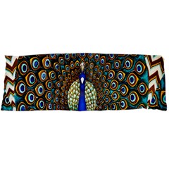 The Peacock Pattern Body Pillow Case Dakimakura (two Sides) by Nexatart