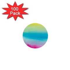 Watercolour Gradient 1  Mini Buttons (100 Pack)  by Nexatart
