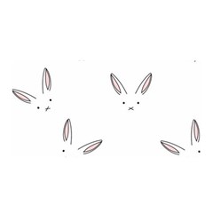 Cute Bunnies Satin Wrap by Brittlevirginclothing