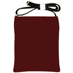 Red Texture Shoulder Sling Bags by Valentinaart