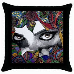 Fears Throw Pillow Case by DryInk