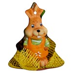 Easter Hare Easter Bunny Christmas Tree Ornament (Two Sides) Front