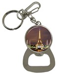 Paris Eiffel Tower Button Necklaces