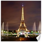 Paris Eiffel Tower Canvas 20  x 20  