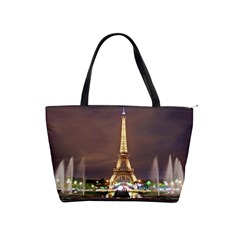 Paris Eiffel Tower Shoulder Handbags by Nexatart
