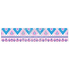 Tribal Pastel Hipster  Flano Scarf (small)