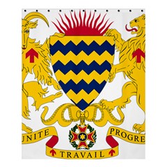 Coat Of Arms Of Chad Shower Curtain 60  X 72  (medium)  by abbeyz71