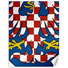 Moravia Coat Of Arms  Canvas 18  X 24   by abbeyz71
