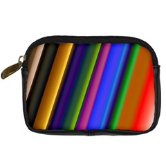 Strip Colorful Pipes Books Color Digital Camera Cases by Nexatart