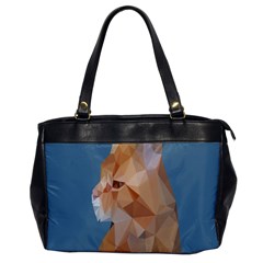 Animals Face Cat Office Handbags by Alisyart