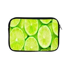 Green Lemon Slices Fruite Apple Ipad Mini Zipper Cases by Alisyart