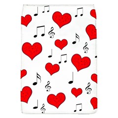 Love Song Pattern Flap Covers (l)  by Valentinaart