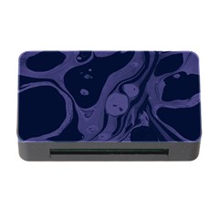 Marble Blue Marbles Memory Card Reader With Cf