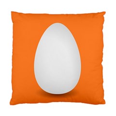 Orange White Egg Easter Standard Cushion Case (two Sides) by Alisyart