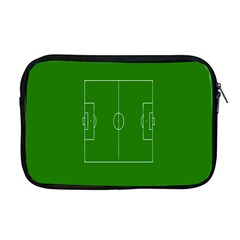 Soccer Field Football Sport Green Apple Macbook Pro 17  Zipper Case