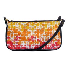 Spots Paint Color Green Yellow Pink Purple Shoulder Clutch Bags by Alisyart