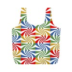 Candy Pattern  Full Print Recycle Bags (M) 