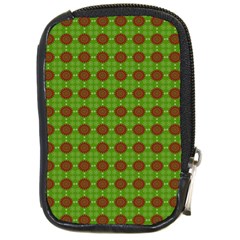 Christmas Paper Wrapping Patterns Compact Camera Cases by Nexatart