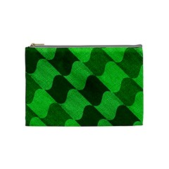 Fabric Textile Texture Surface Cosmetic Bag (medium)  by Nexatart