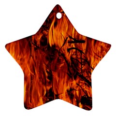 Fire Easter Easter Fire Flame Ornament (star) by Nexatart