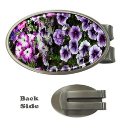 Flowers Blossom Bloom Plant Nature Money Clips (oval)  by Nexatart