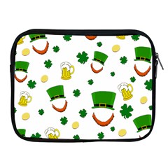 St  Patrick s Day Pattern Apple Ipad 2/3/4 Zipper Cases by Valentinaart