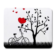 Love Hill Large Mousepads by Valentinaart