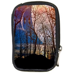 Full Moon Forest Night Darkness Compact Camera Cases
