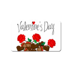 Valentine s Day Gift Magnet (name Card) by Valentinaart