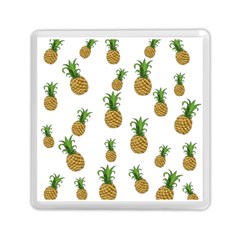 Pineapples Pattern Memory Card Reader (square)  by Valentinaart