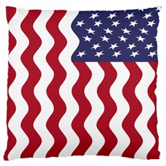 American Flag Large Cushion Case (one Side) by OneStopGiftShop