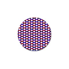 Star Pattern Golf Ball Marker by Nexatart